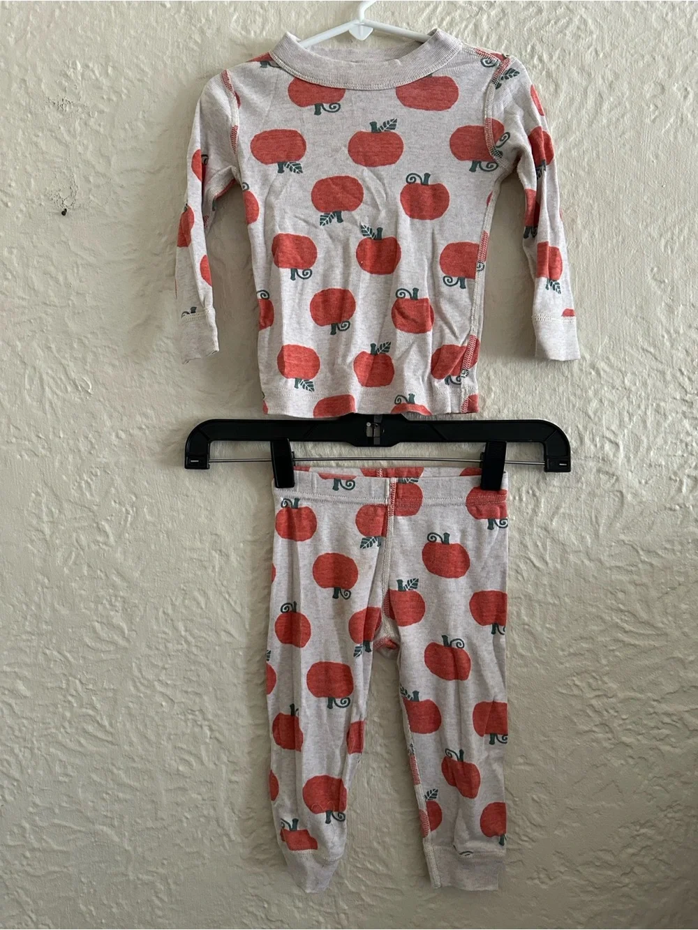 Hanna Andersson Halloween Long John Pajama Set Jack O Lanterns